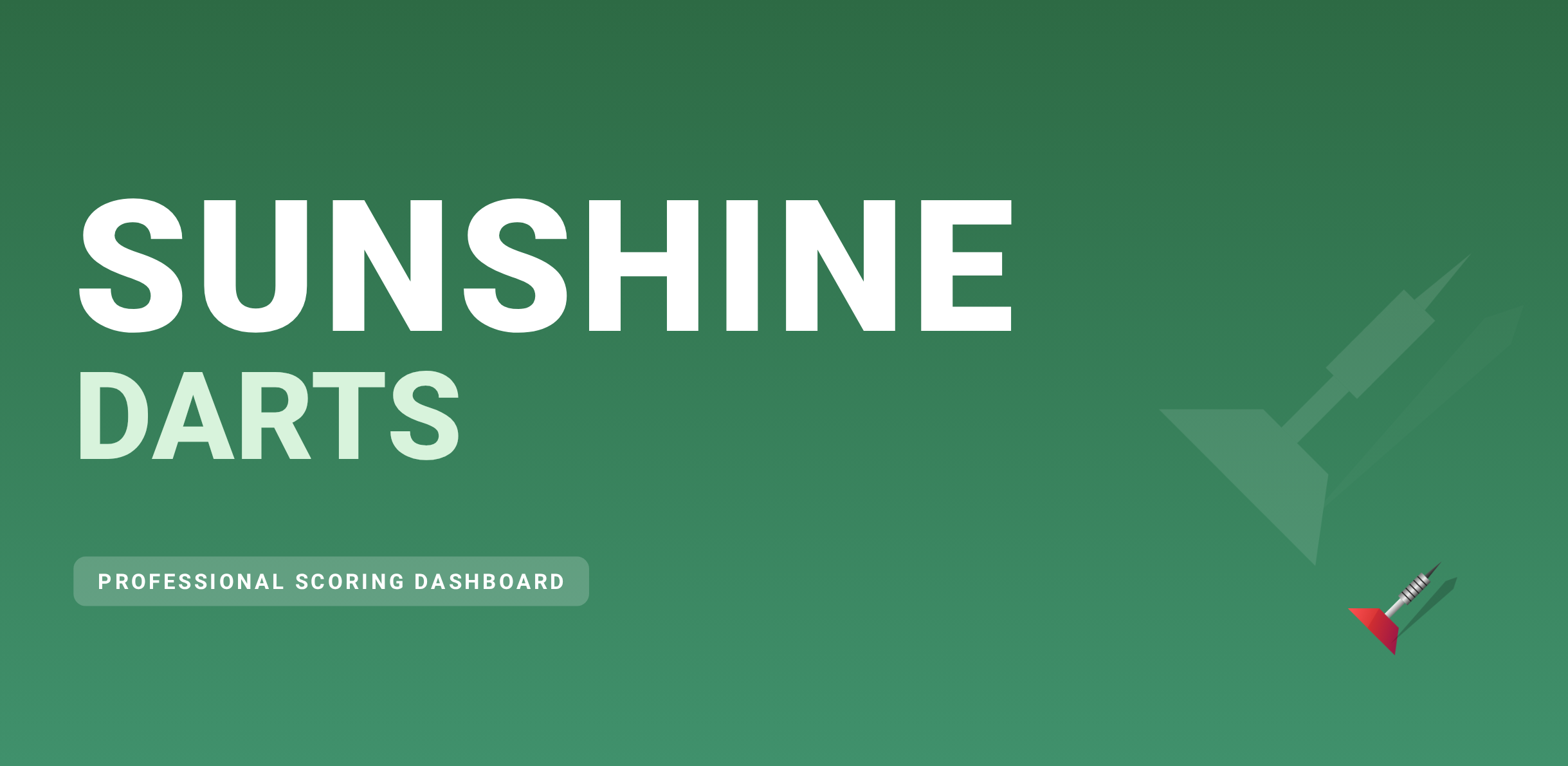 Sunshine Darts App Preview